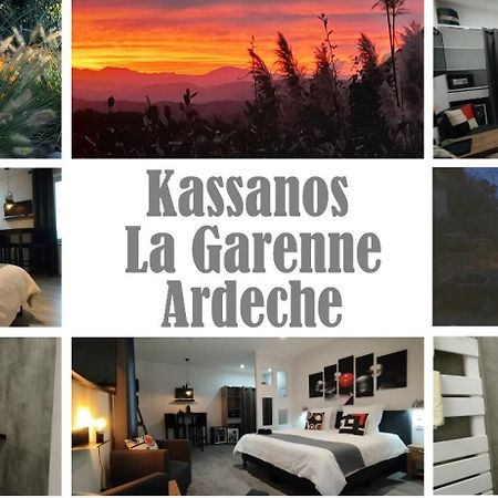 Bed and Breakfast Kassanos "La Garenne" Privas Exterior foto