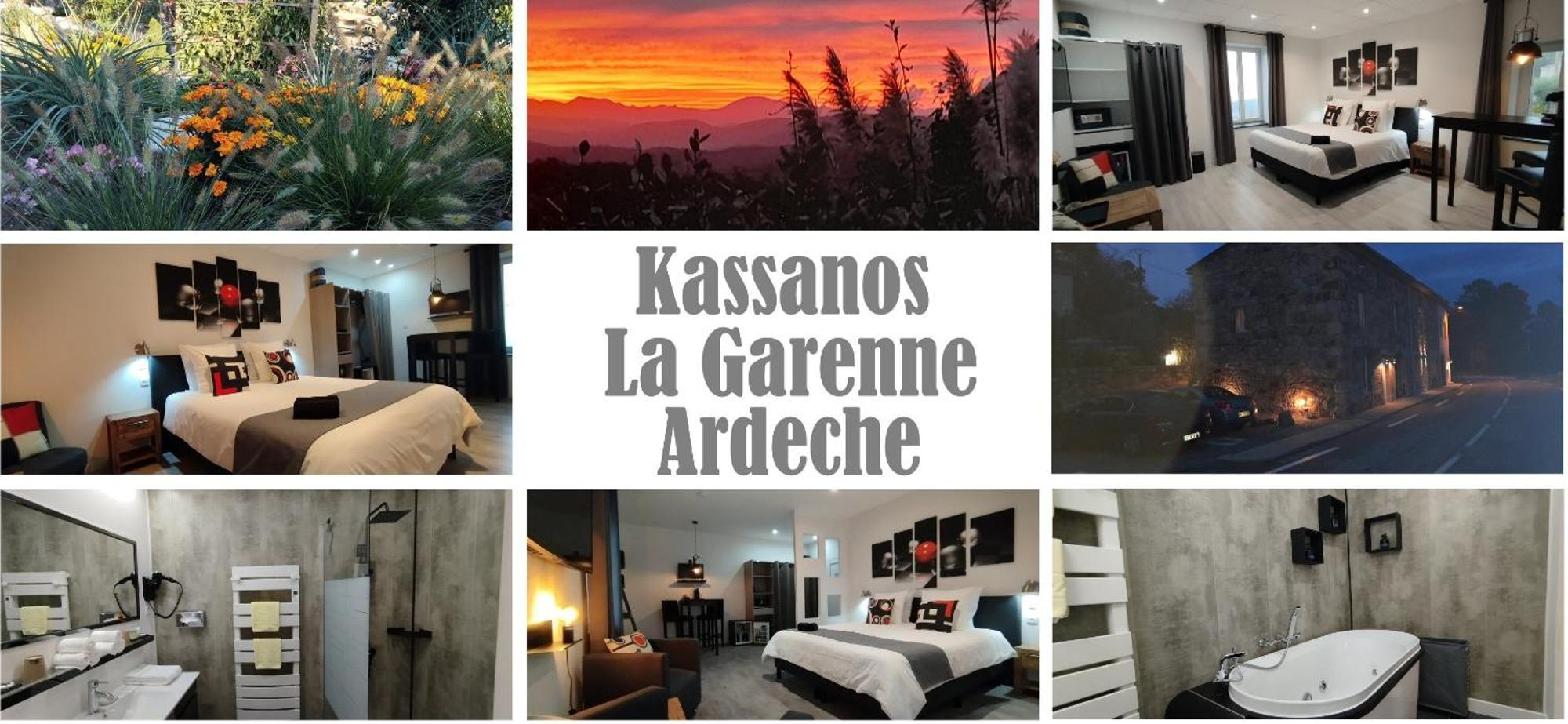 Bed and Breakfast Kassanos "La Garenne" Privas Exterior foto